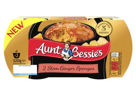 Aunt Bessie's Stem Ginger Sponges