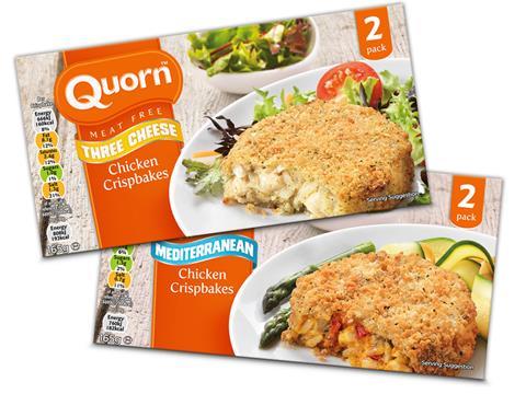 quorn crispbakes