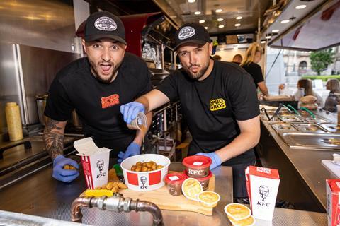 Preston Locals SpudBros make limited edition KFC Spud to celebrate KFC’s 60th Birthday