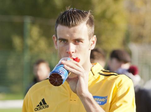 Gareth Bale Lucozade