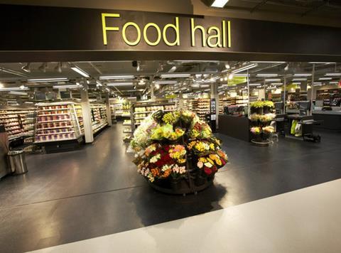 marks & spencer food hall