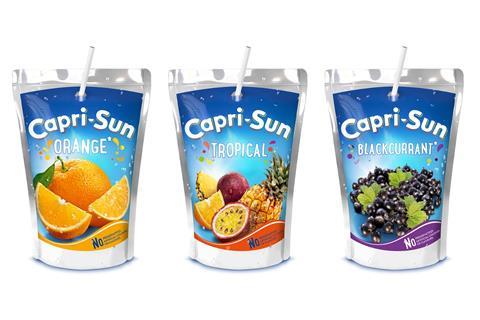 Capri-Sun juice pouches