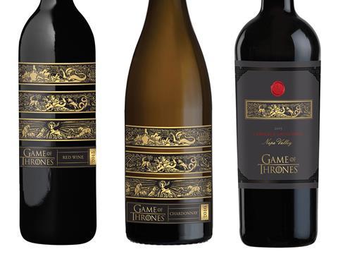 game of thrones wine