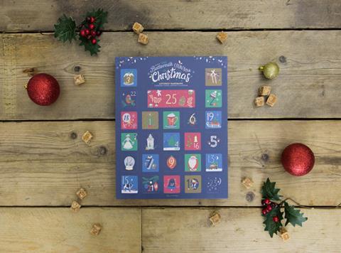 buttermilk fudge advent calendar 2018