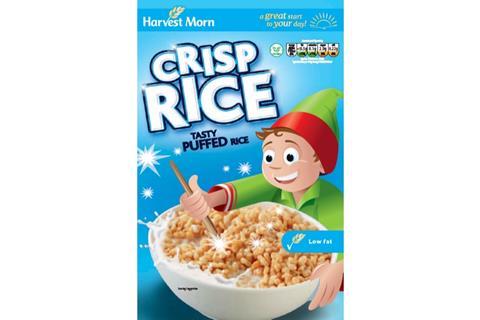 Crisp rice old FOP