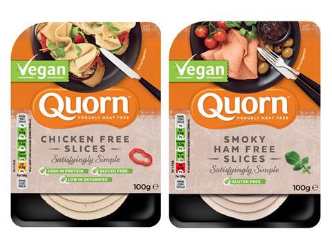 Quorn Chicken Free Slices and Smoky Ham Free Slices