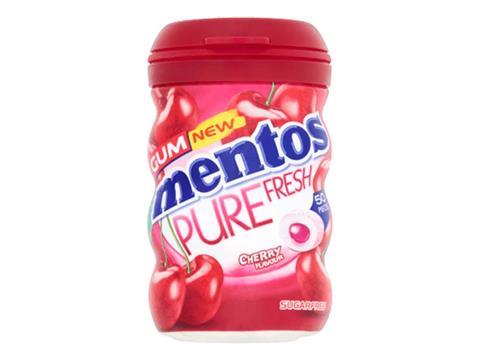 Mentos Pure Fresh Gum Cherry