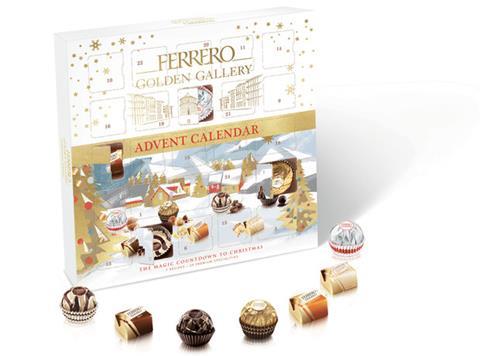 ferrero advent calendar 2018