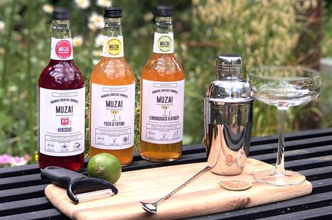 Muzai cocktail formula range lifestyle