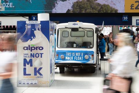 Alpro This is Not Mlk sampling at Waterloo