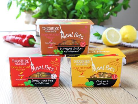 Yorkshire Proveder meal pots in Waitrose