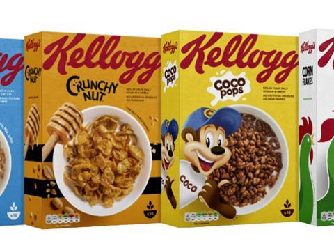 Kellogg's packs with traffic lights