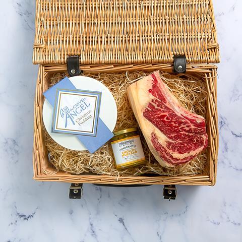 Copy of HERITAGE BREED BEEF CHRISTMAS HAMPER BASKET