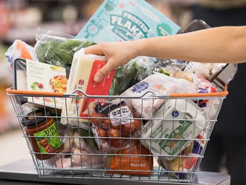 sainsburys shopping basket