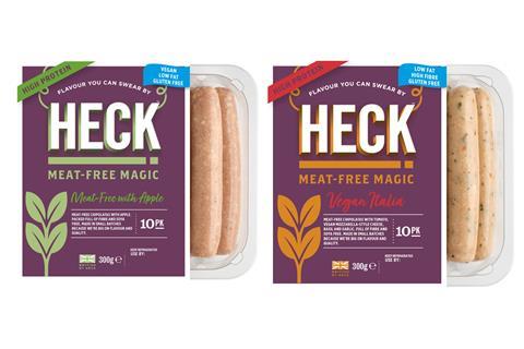 Heck vegan sausages