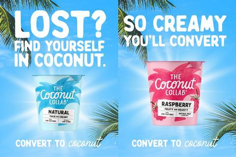 coconut collab summer campaign collage