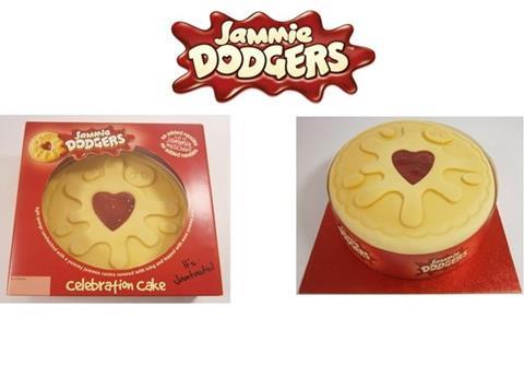 Jammie Dodger Cake