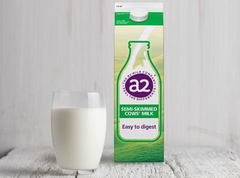 A2 Milk carton