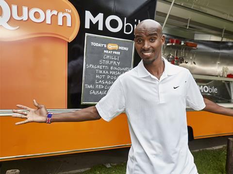 Mo Farah Quorn