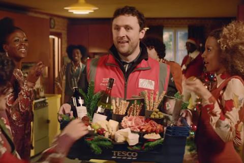 tesco christmas ad