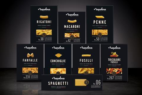 Napolina Pasta 500g Box Range Shot