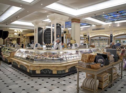 Harrods food hall