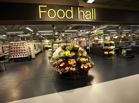 Marks & Spencer food hall