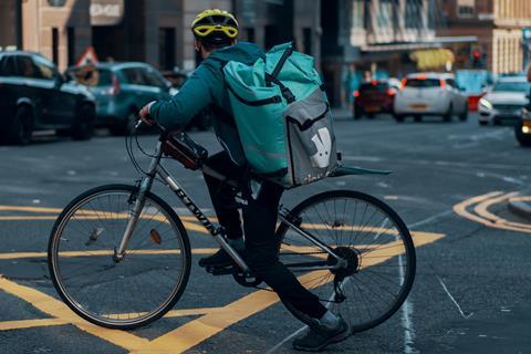 Deliveroo rider