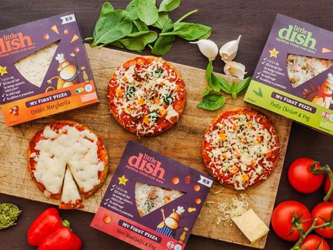 Little Dish healthy pizza for toddlers