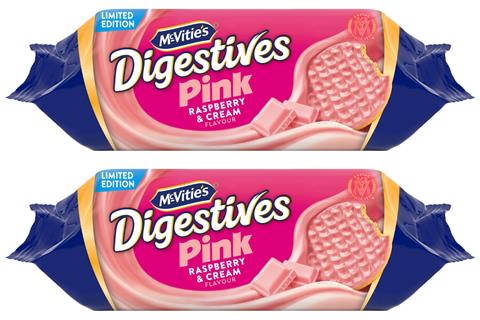 Pink Digestives