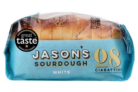 Jasons white sourdough ciabattin