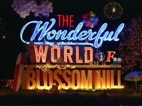 Blossom Hill advert lights
