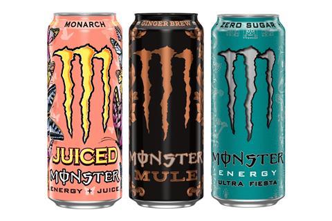 does monster energy drink have alcohol