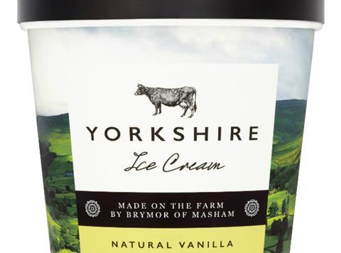 Brymor Dairy Yorkshire Ice Cream vanilla variant