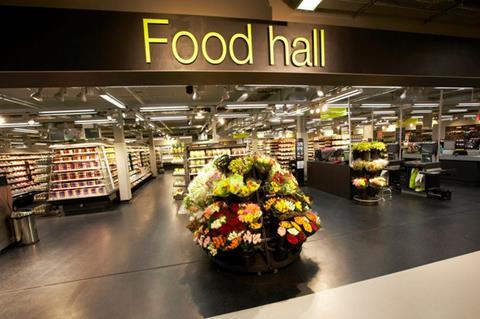 marks & spencer food hall