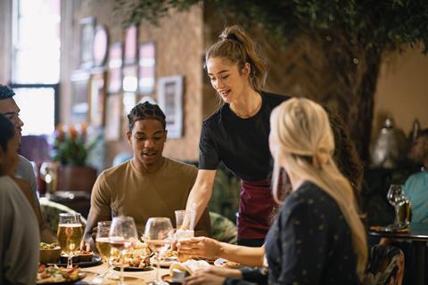 Waitress restaurant