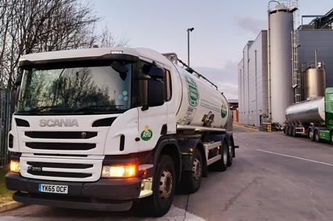 Arla Tanker at Stourton