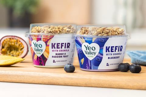 Granola pots yeo valley