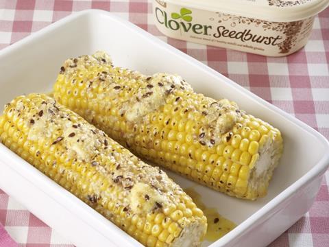 Dairy Crest Seedburst Clover corn butter