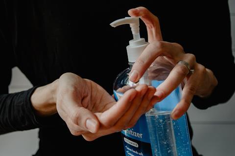 hand sanitiser