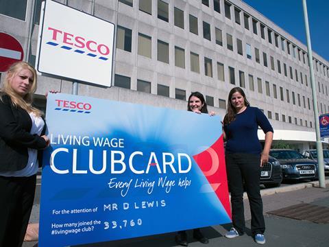 Tesco Living Wage