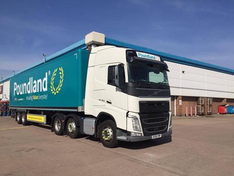 Poundland lorry