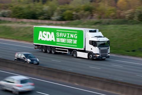 Asda lorry