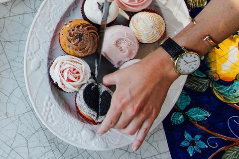 birthday cake cupcakes