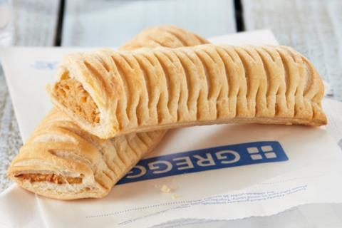 Greggs vegan sausage roll