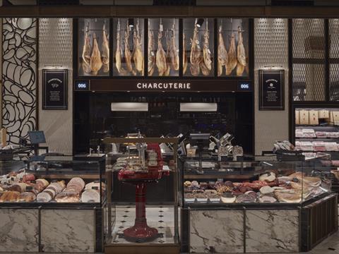 harrods fresh market hall charcuterie