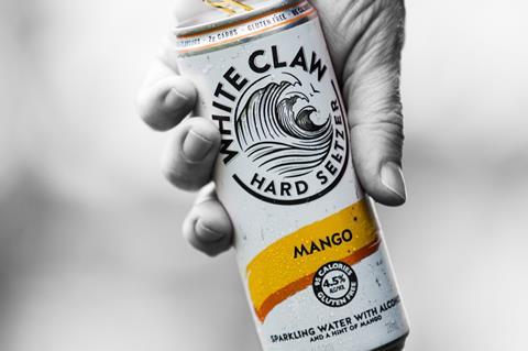 White Claw Seltzer Mango
