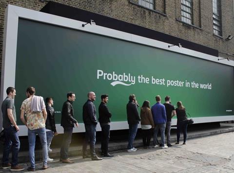 Carlsberg billboard