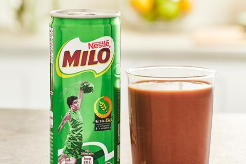 Nestlé Milo rtd cans