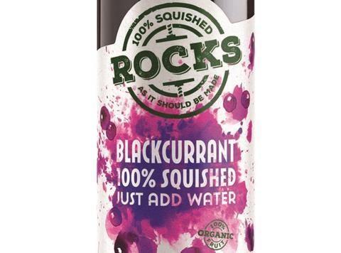 Rocks blackcurrant squash